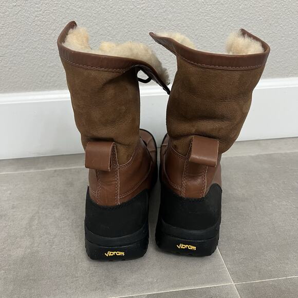 UGG Butte Mens Size 9 Brown Vibram Waterproof Outdoor Snow Boots Shoes 5521 main image 4